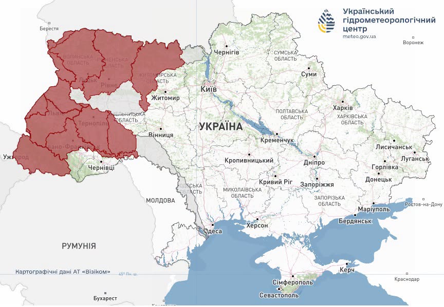 Мапа обміління 

