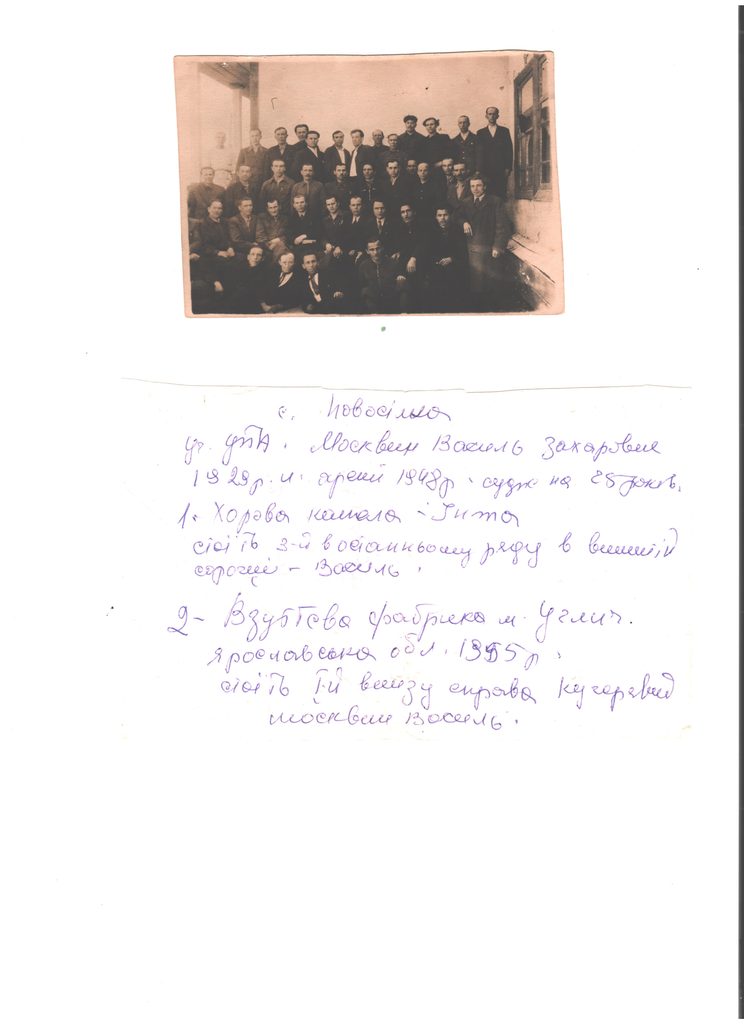 Жителі села Новосілка 1930 рік